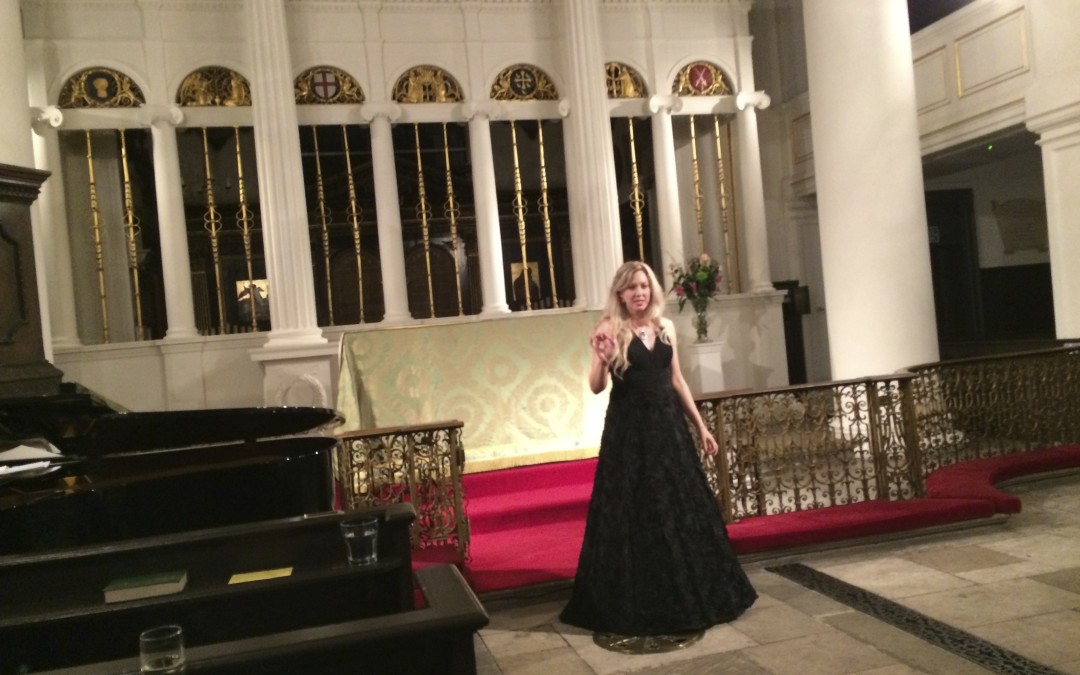 Dans L’air Du Temps Concert, Grosvenor Chapel, Mayfair, London – November 2014