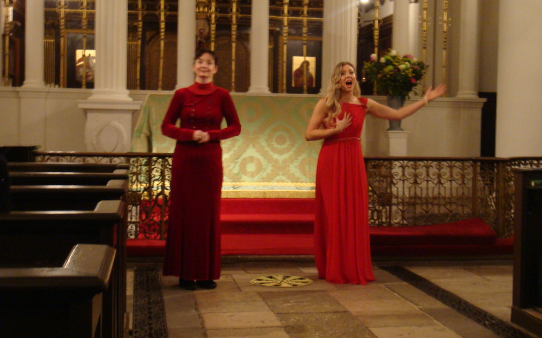 Diva Delights Concert, Grosvenor Chapel, Mayfair, London  –  Nov 13