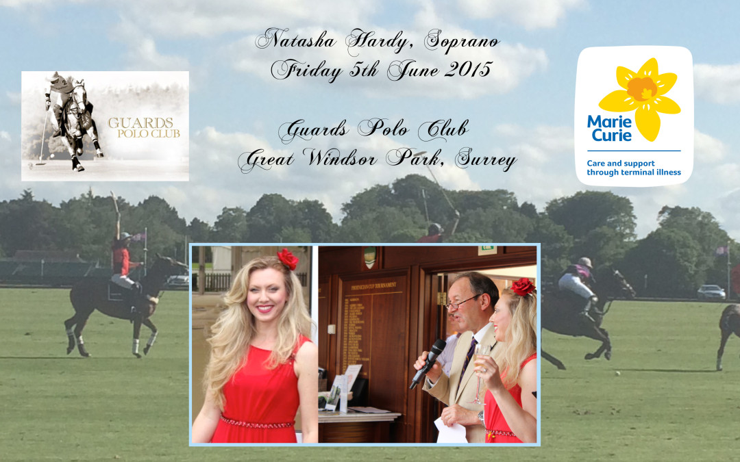 Marie Curie Charity Auction,  Guards Polo Club, Great Windsor Park  – June 2015