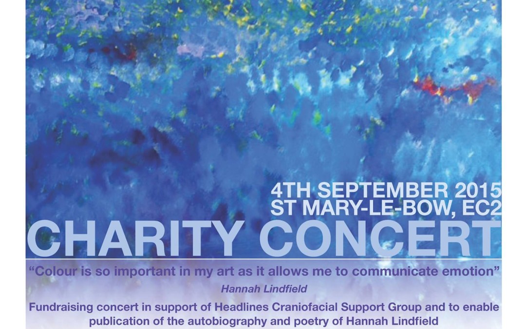 Hannah Lindfield Charity Concert, St Mary Le Bow, London, EC2 – September 2015
